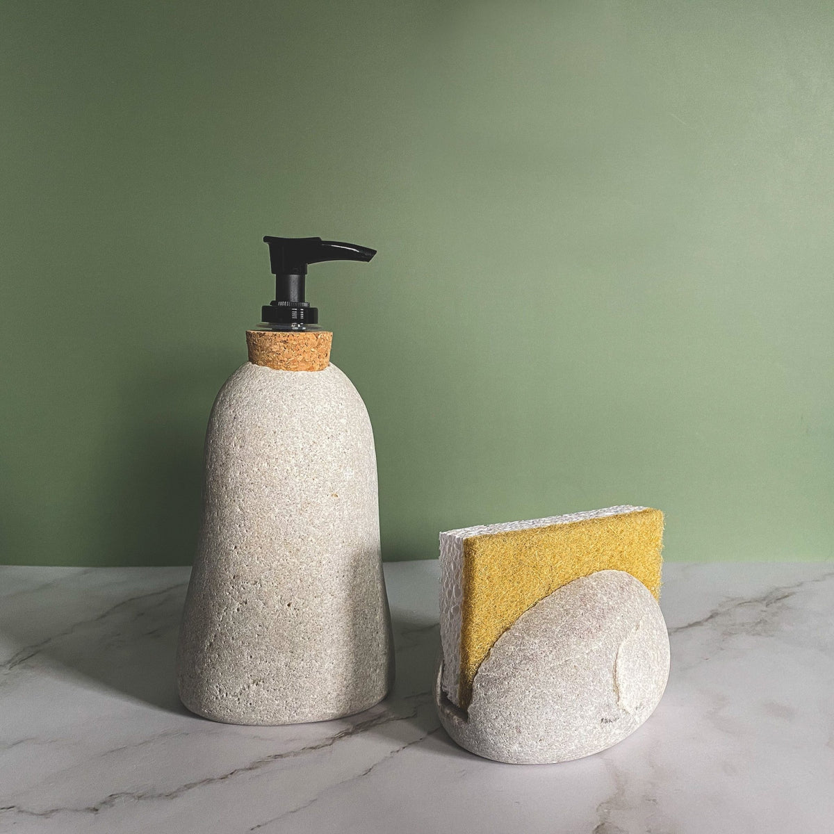 Stone Soap/Lotion Pump Dispenser - Che Cose Belle