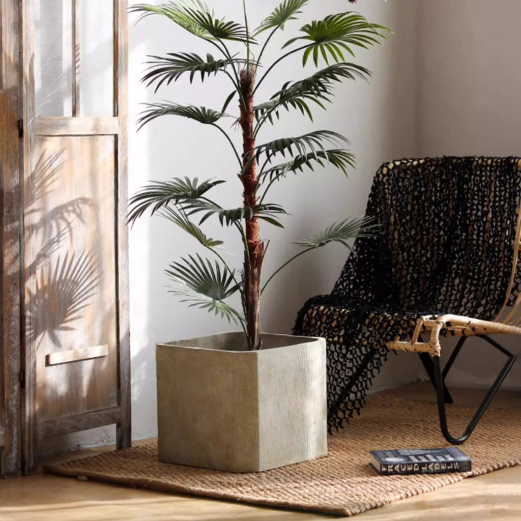 StoneGrain Square Planter - Che Cose Belle