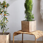 StoneGrain Square Planter - Che Cose Belle