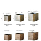 StoneGrain Square Planter - Che Cose Belle