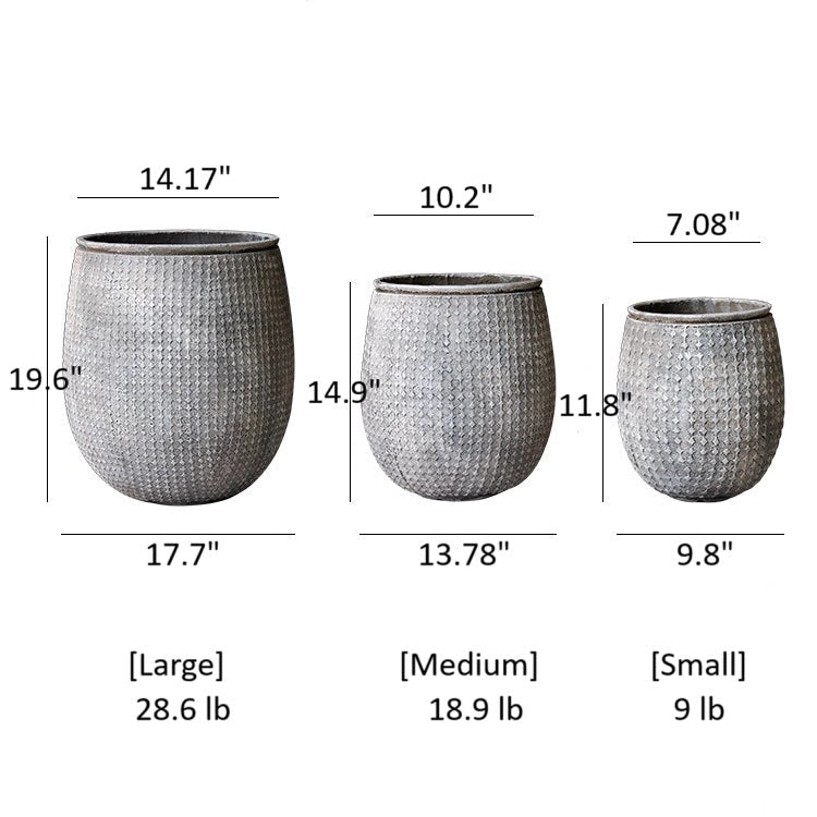 StoneNest Textured Planter - Che Cose Belle