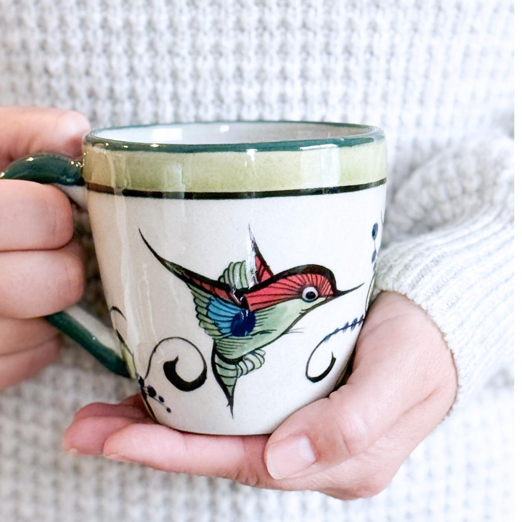 Stoneware Hummingbird Mug - Che Cose Belle