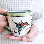 Stoneware Hummingbird Mug - Che Cose Belle