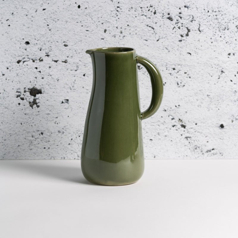Stoneware Jug | Dadasi 50 Oz - Green - Che Cose Belle