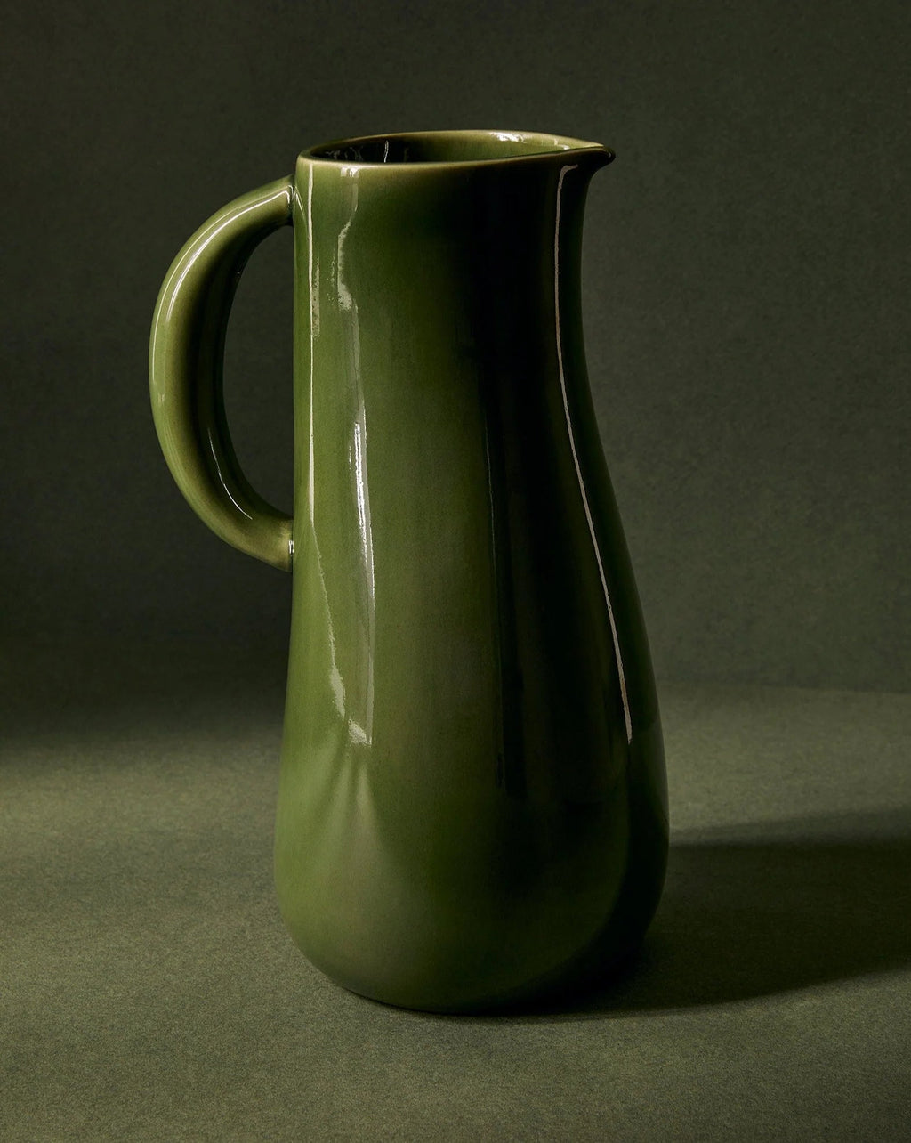 Stoneware Jug | Dadasi 50 Oz - Green - Che Cose Belle