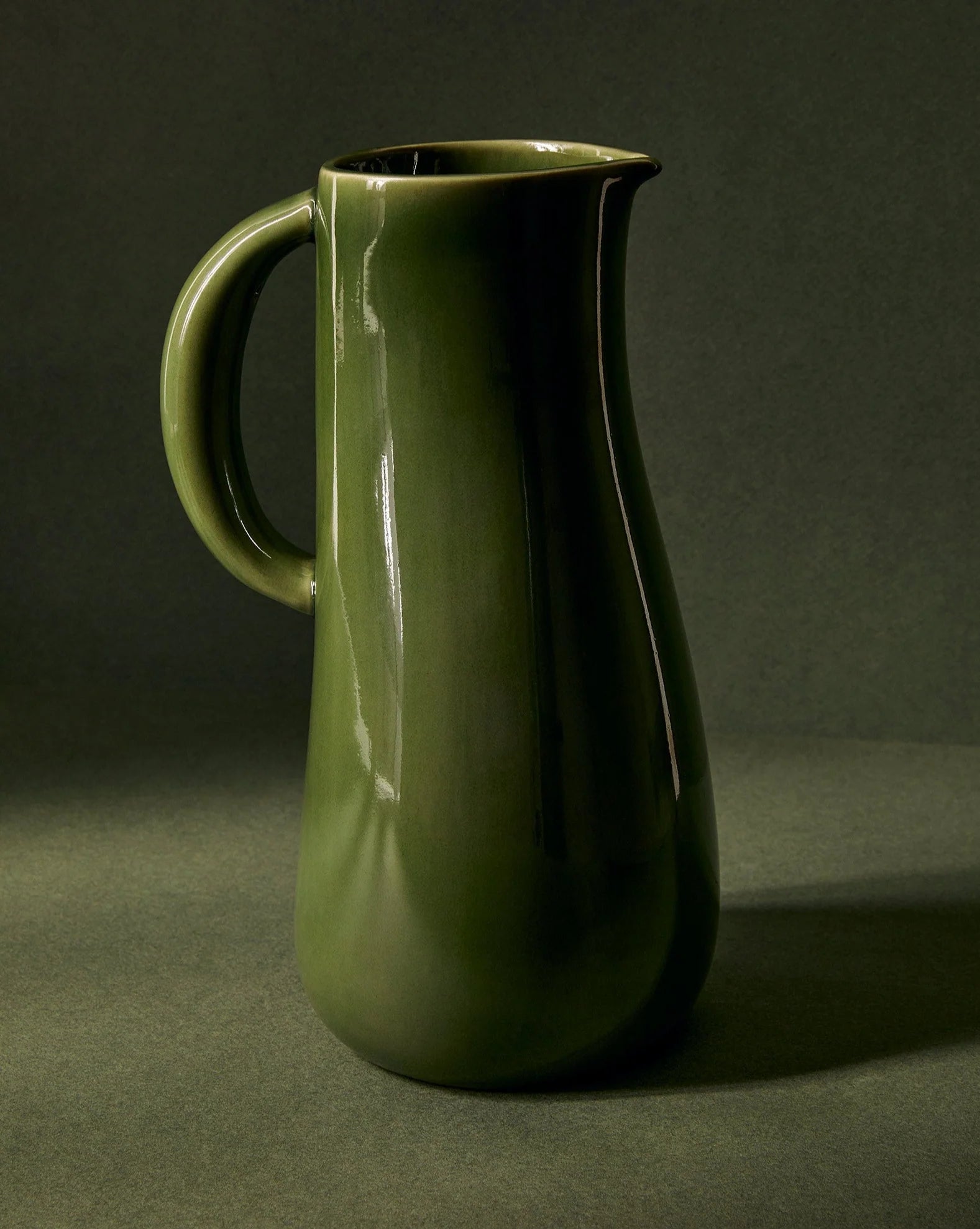 Stoneware Jug | Dadasi 50 Oz - Green - Che Cose Belle