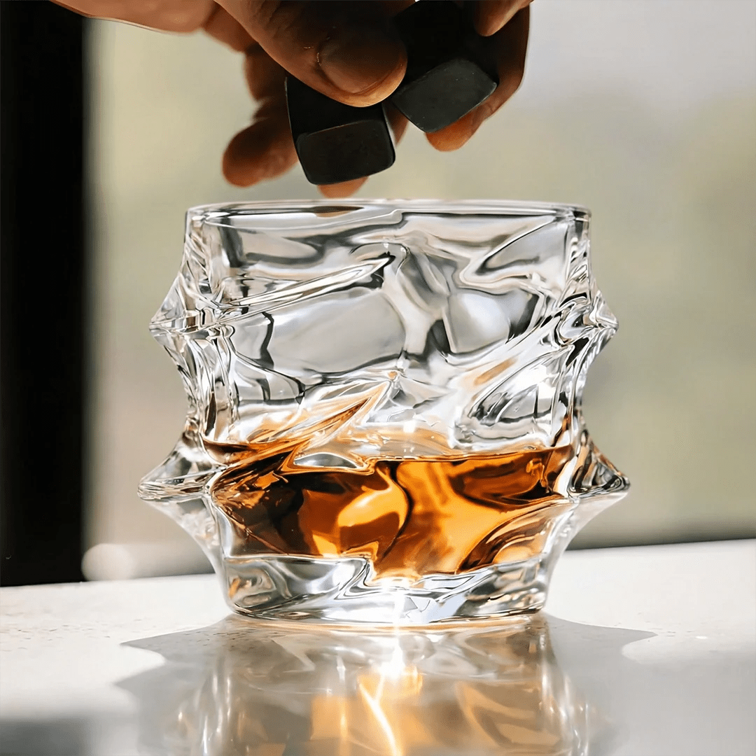 Storm Japanese Crystal Whisky Glass - Che Cose Belle