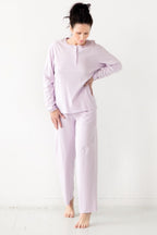 Straight Leg Pants in Pima Cotton - Che Cose Belle