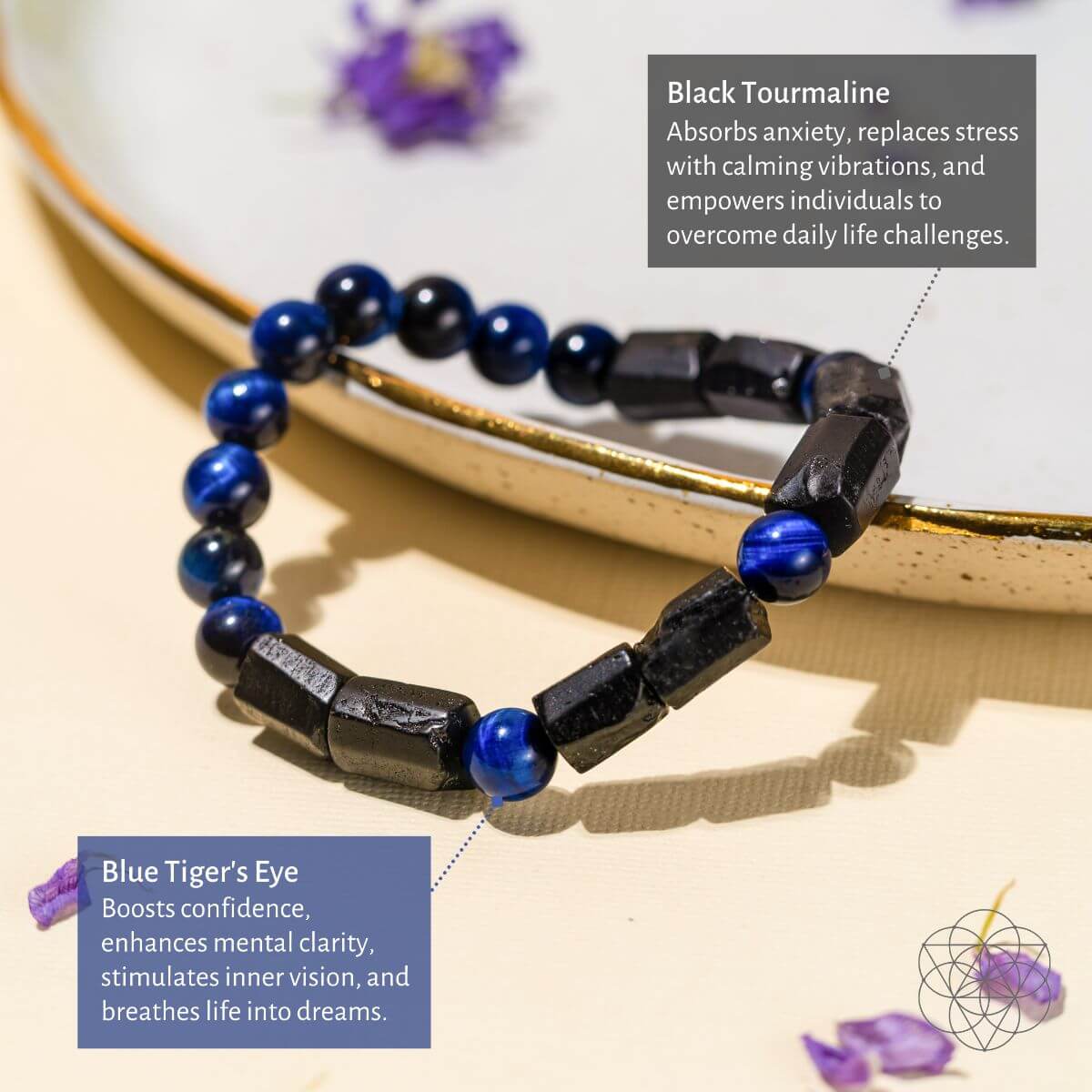 Stress Less - Aura Protection Bracelet - Che Cose Belle