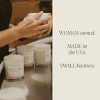 Stress Relief Soy Candle - White Jar - 11 oz - Che Cose Belle