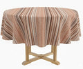 Striped Round Tablecloth - Cotton - Che Cose Belle