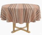 Striped Round Tablecloth - Cotton - Che Cose Belle