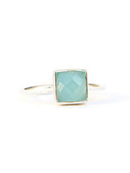 Sultry Sea Ring in Chalcedony - Che Cose Belle
