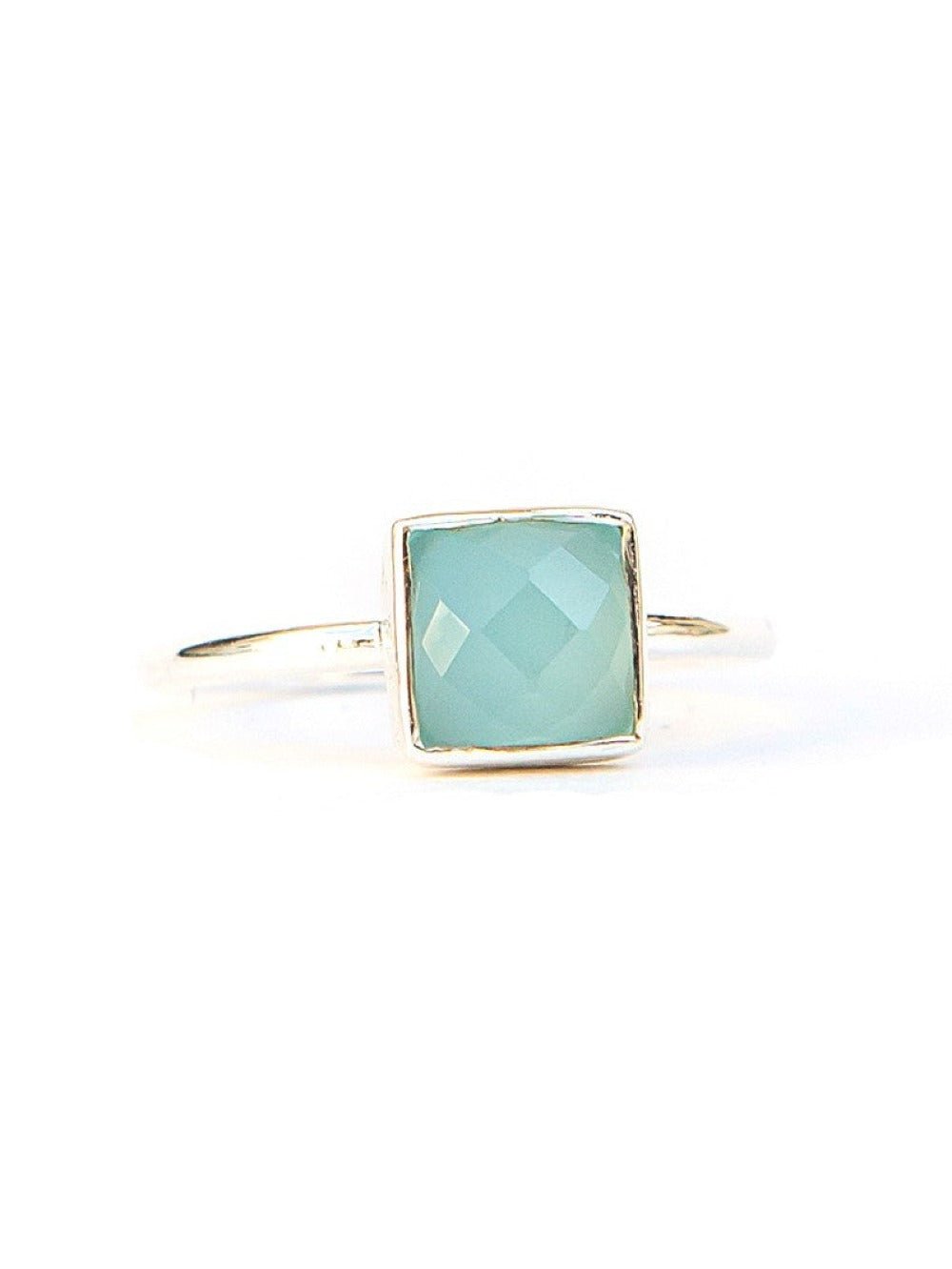 Sultry Sea Ring in Chalcedony - Che Cose Belle