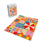Summer Beach Lifestyle 500-Piece Jigsaw Puzzle by Jen Du - Che Cose Belle