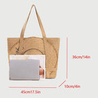Summer Large Capacity Totes With Cap - Che Cose Belle