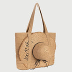Summer Large Capacity Totes With Cap - Che Cose Belle