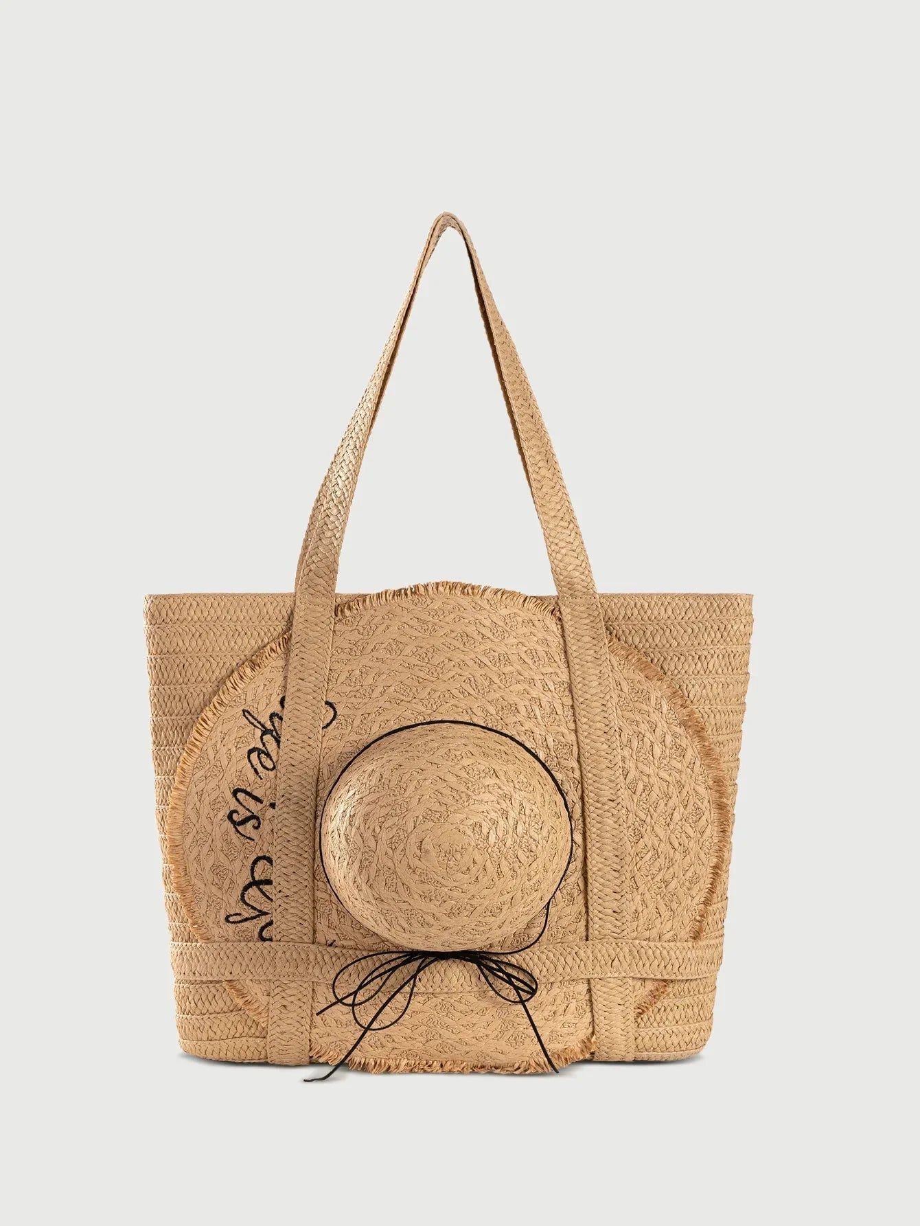 Summer Large Capacity Totes With Cap - Che Cose Belle