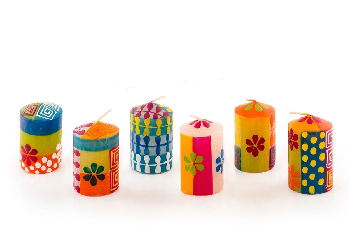 Summer Painted Candles - Che Cose Belle