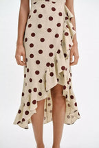 Summer Women Sexy Polka Dot Sleeveless Strap Dress - Che Cose Belle