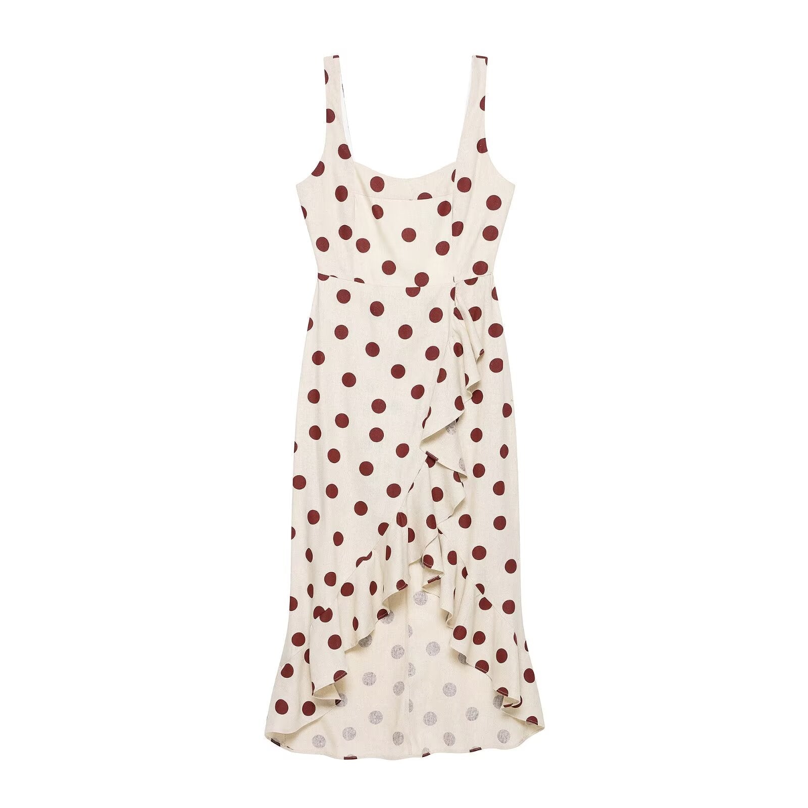 Summer Women Sexy Polka Dot Sleeveless Strap Dress - Che Cose Belle