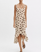 Summer Women Sexy Polka Dot Sleeveless Strap Dress - Che Cose Belle