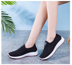 Summer Womens Shoes Breathable Mesh Sneakers Slip On Flats Espadrilles Fashion Trainers Women Comfortable Pink Couple Shoes Outdoor Walking Footwear Shoes - Che Cose Belle