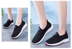 Summer Womens Shoes Breathable Mesh Sneakers Slip On Flats Espadrilles Fashion Trainers Women Comfortable Pink Couple Shoes Outdoor Walking Footwear Shoes - Che Cose Belle