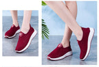 Summer Womens Shoes Breathable Mesh Sneakers Slip On Flats Espadrilles Fashion Trainers Women Comfortable Pink Couple Shoes Outdoor Walking Footwear Shoes - Che Cose Belle