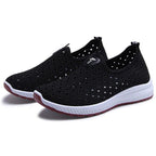 Summer Womens Shoes Breathable Mesh Sneakers Slip On Flats Espadrilles Fashion Trainers Women Comfortable Pink Couple Shoes Outdoor Walking Footwear Shoes - Che Cose Belle