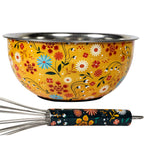 Sunburst Bloom Bowl & Whisk Set - Che Cose Belle