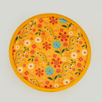 Sunburst Bloom Inlay Yellow Cake Stand - Che Cose Belle