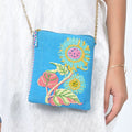 Sunflower Sling Bag - Blue - Che Cose Belle