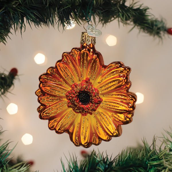 Sunset Gerbera Daisy Ornament - Che Cose Belle