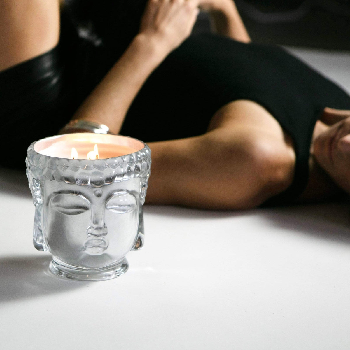 Supernova | Pure Silver Clear Glass Buddha Royale - Che Cose Belle