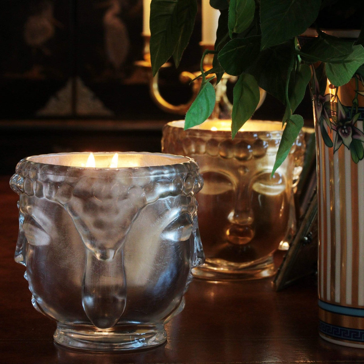 Supernova | Pure Silver Clear Glass Buddha Royale - Che Cose Belle