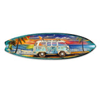 Surf Van at the Beach Surfboard Coastal Wall Art by G. DeBrekht - Coastal Holiday Decor - 8490120-2HS - Che Cose Belle