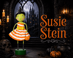 Susie Stein Halloween Figurine by Lori Mitchell *NEW FOR 2025* - Che Cose Belle