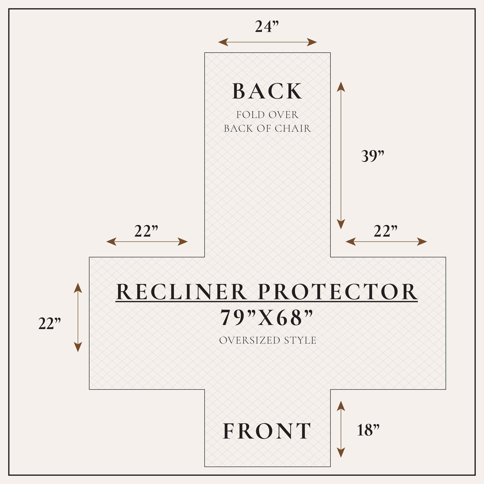 Reversible Floral Patchwork Furniture Protector - Maribel Collection