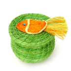 Swimming Fish Lidded Basket - Che Cose Belle