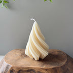 Swirling Christmas Tree Candles - Che Cose Belle