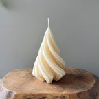 Swirling Christmas Tree Candles - Che Cose Belle