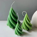 Swirling Christmas Tree Candles - Che Cose Belle