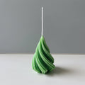 Swirling Christmas Tree Candles - Che Cose Belle