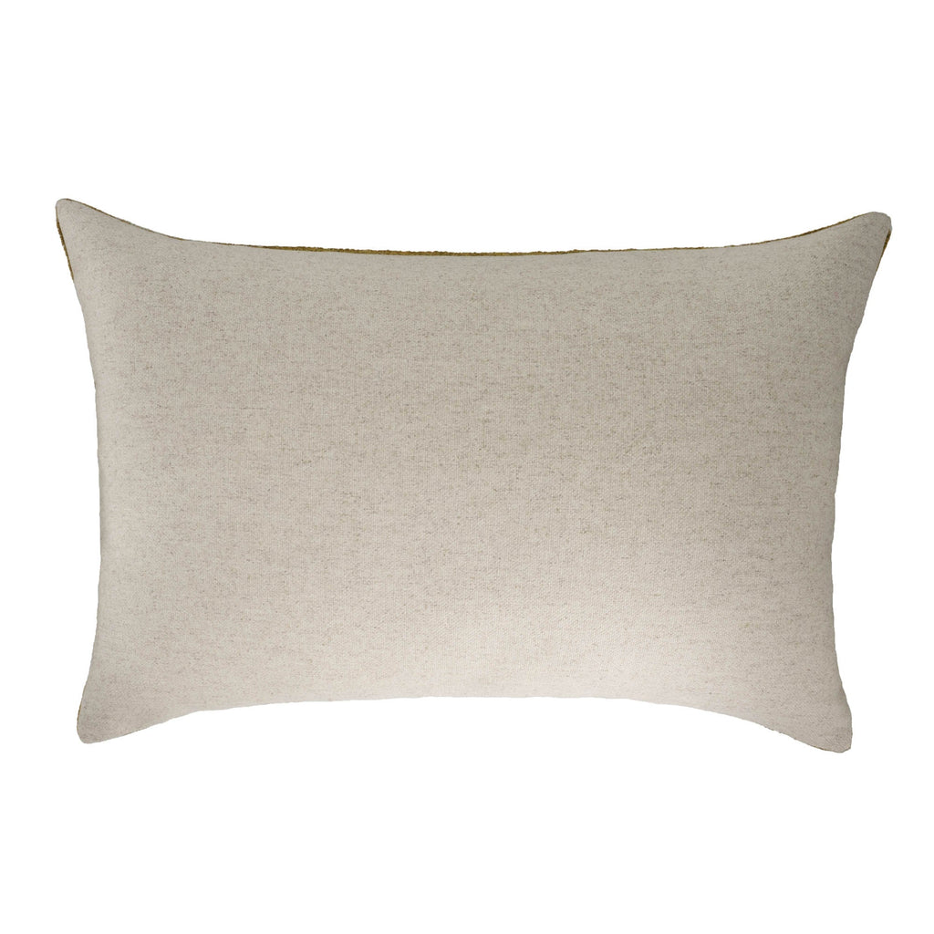 Symphony Silk Velvet Ikat Throw Pillow Cover, 16 X 24 - Che Cose Belle