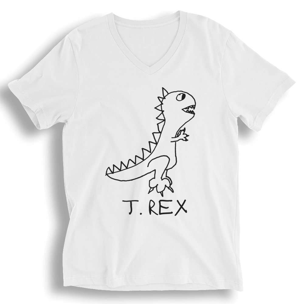 T. Rex - V-neck Tee - Che Cose Belle
