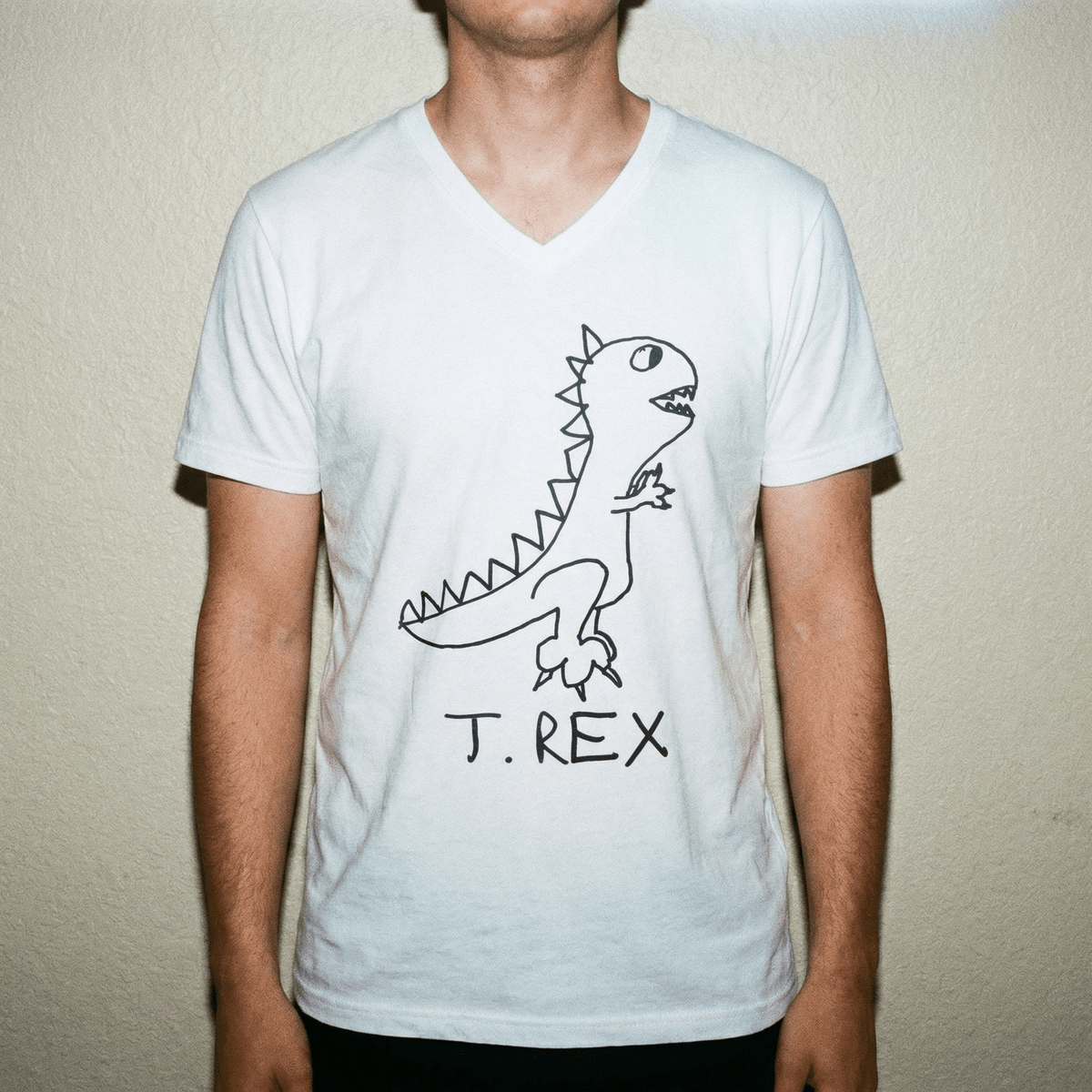 T. Rex - V-neck Tee - Che Cose Belle
