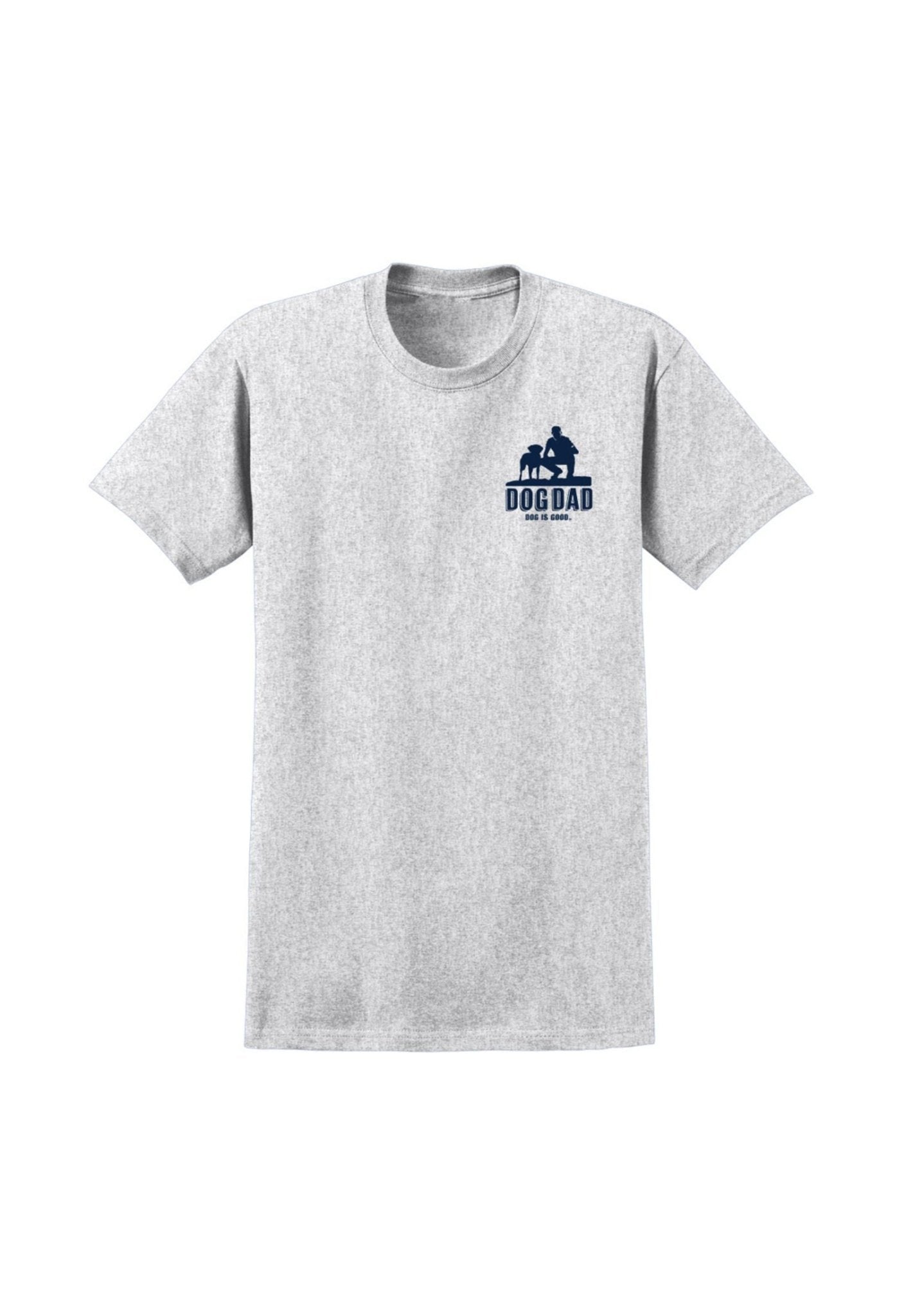 T-shirt: Dog Dad (Grey) - Che Cose Belle