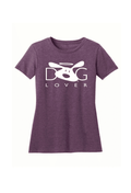 T-shirt: Dog Lover (Plum) - Che Cose Belle
