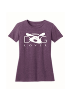 T-shirt: Dog Lover (Plum) - Che Cose Belle